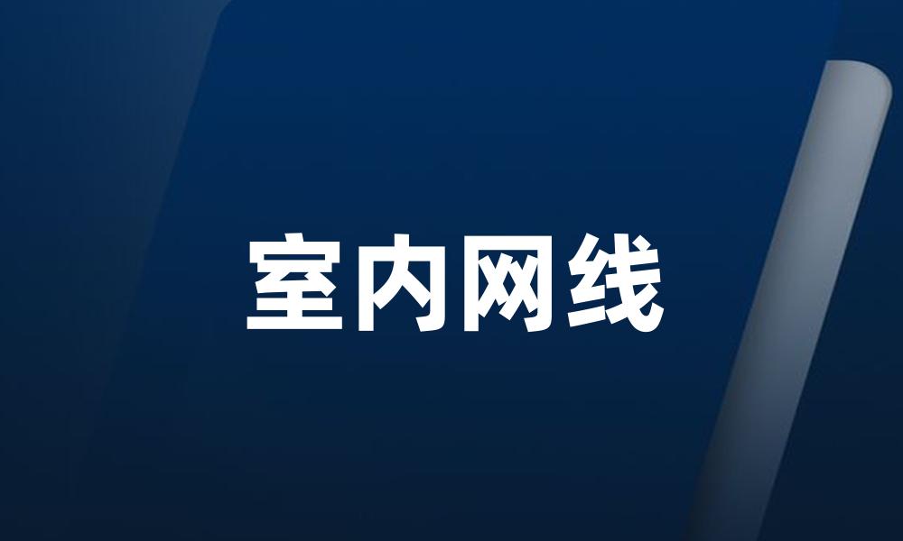 室内网线