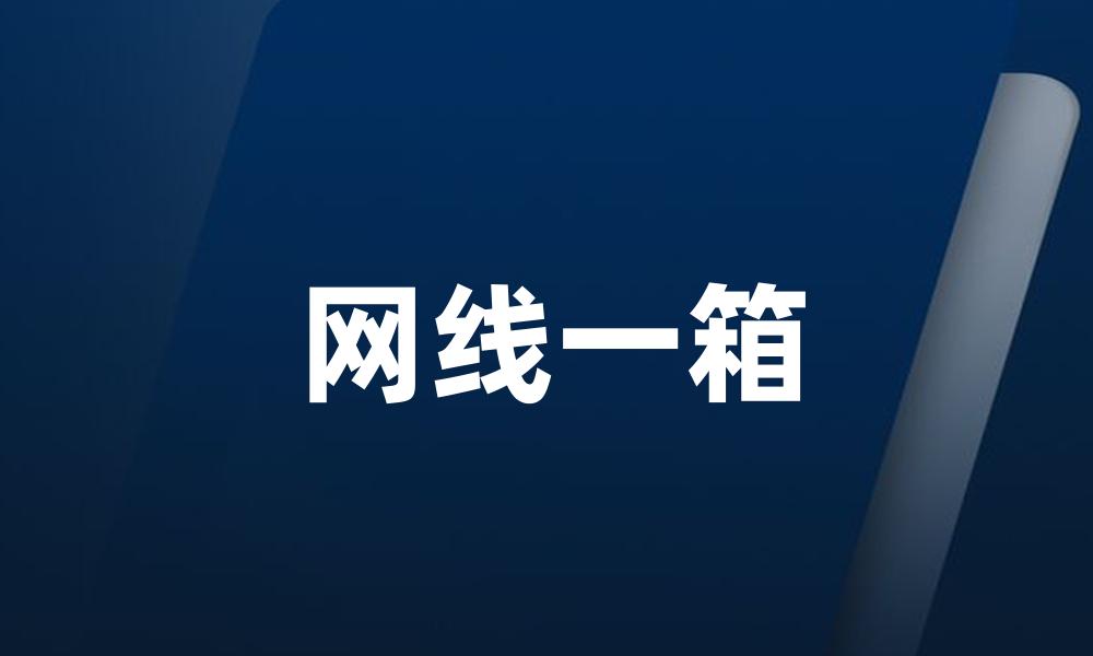 网线一箱